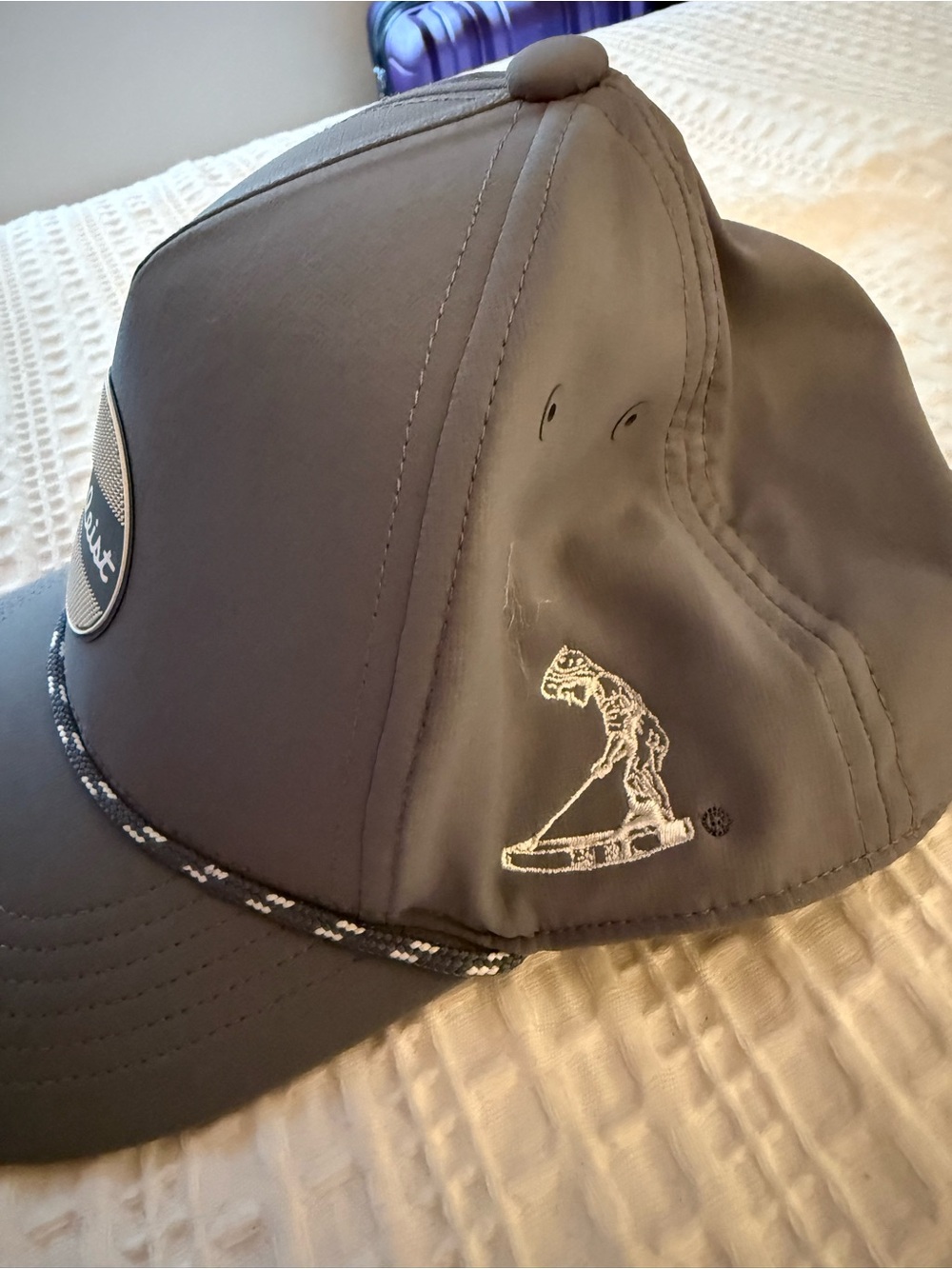 Titleist Kids Gray Performance Cap with Embroidered Surfer